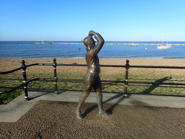 Statue of Amy Johnson at Herne Bay © Marathon cc-by-sa/2.0 :: Geograph ...