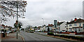 Stafford Road near Bushbury in Wolverhampton