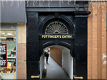 J3474 : Pottinger's Entry, Belfast by Kenneth  Allen