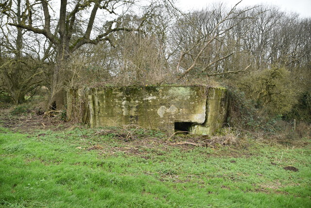 Pillbox, Murrain Wood © N Chadwick :: Geograph Britain and Ireland