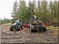 Forestry machinery, Stonehill Wood