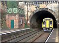 Train entering Knaresborough Railway Station