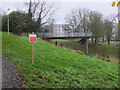 Footbridge over Hawthorn Road, Langlee