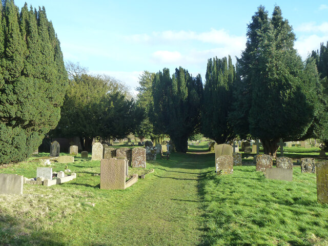 Churchyard, Steeple Claydon © Robin Webster cc-by-sa/2.0 :: Geograph ...