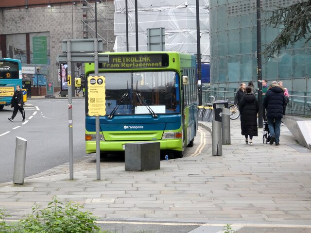 Metrolink Tram Replacement Bus © Gerald England Cc-by-sa/2.0 ...