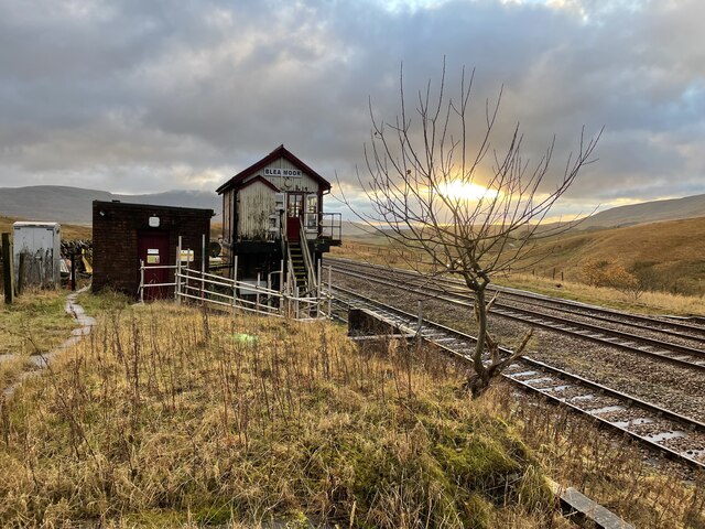 Blea Moor signal box, Settle-Carlisle railway line