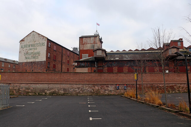 Shrewsbury Flax Mill Maltings © Chris Allen cc-by-sa/2.0 :: Geograph ...