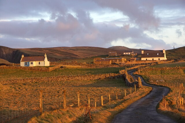 Leogh, Fair Isle, at dawn