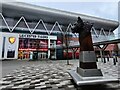 Monument at the Leicester Tigers Welford Road Stadium