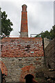 Brandy Bottom Colliery - heapstead and chimney