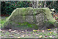 Bishopswood village name stone in Staffordshire