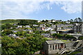 View of Harlech from the castle