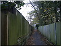 Path between Southmead Road and Centenary Lodge