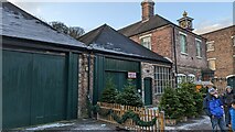 SJ6604 : Storage units (and Santa's Grotto) at Coalbrookdale Museum of Iron by TCExplorer