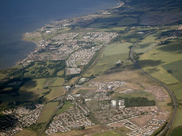 Wallyford from the air