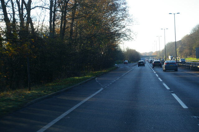 A12 Brentwood bypass westbound: layby