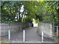 Footbridge across the River Rea, Highgate