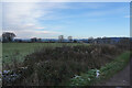 A view over frozen fields