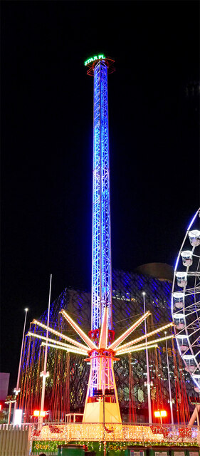 The Star Flyer In Centenary Square,... © Roger D Kidd Cc-by-sa/2.0 ...