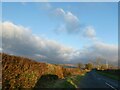 Evening clouds over Dartmoor, seen from near North Brentor