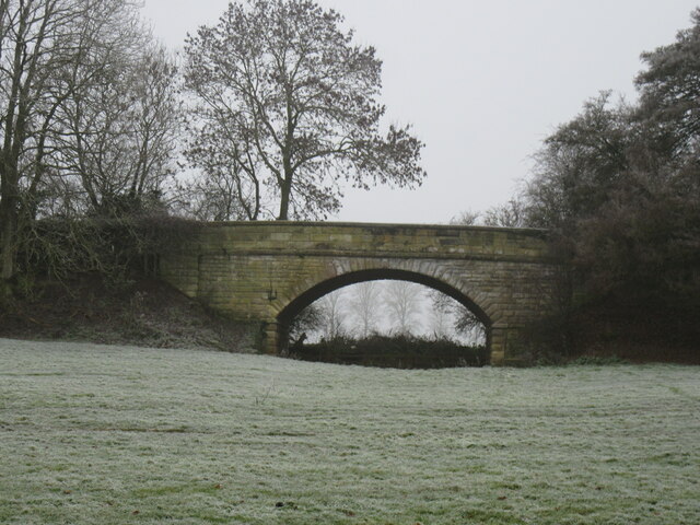 Route Of The Old Railway Line © T Eyre Cc By Sa20 Geograph Britain