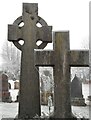 A frosty day in the churchyard