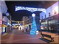 SZ0190 : Christmas lights in Poole High Street by Malc McDonald