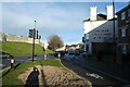 New cycle path on Barbican Road