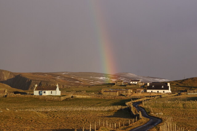 Rainbow, Leogh, Fair Isle