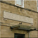SE4048 : Date inscription, Wetherby Methodist Church, Bank Street by Alan Murray-Rust