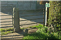 Footpath at Lower Bradley Farm