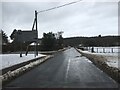 B9102 approaching Grantown-on-Spey