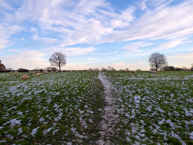 long-four-acres-simon-carey-geograph-britain-and-ireland