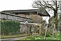 Smannell: Hay barn at Woodhouse Farm