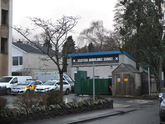 Peebles Ambulance Station © Jim Barton cc-by-sa/2.0 :: Geograph Britain ...