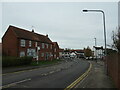 Approaching the centre of Blyth from the east