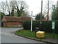 Notts CC signpost, Normanton on Trent