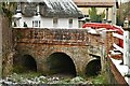 St. Mary Bourne: Bridge over the dried up Bourne Rivulet