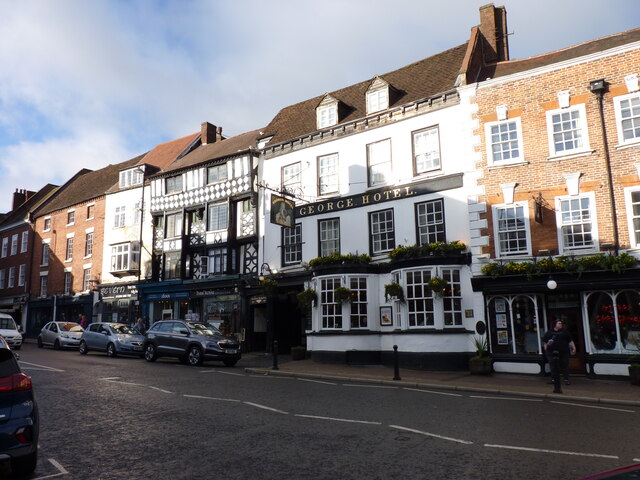 George Hotel, Load Street, Bewdley © Jeff Gogarty :: Geograph Britain ...