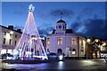 Christmas lights on Bridge Street