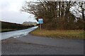 Fullers Lane at the junction of Copperkins Lane