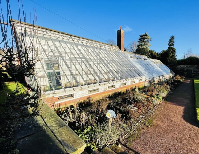 Victorian greenhouse at Cannon Hall walled garden 