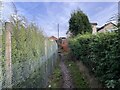 Public footpath off Boon Hill Road