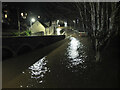 NT2540 : Flooding at Peebles 2022 by Jim Barton