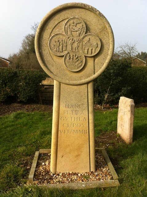 Monument to St Guthlac, Crowland Abbey