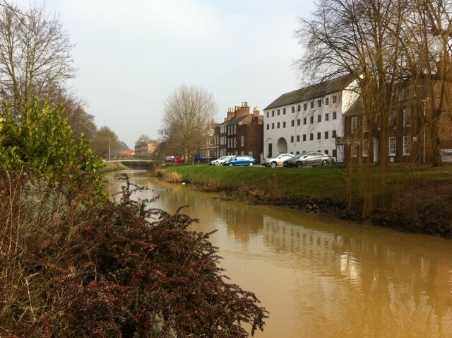 River Welland from Double Street, Spalding