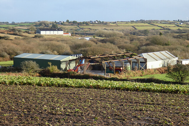 Farm buildings at Penmarth, Wendron