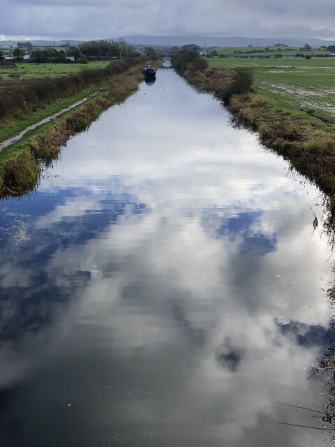 Reflections in the Lancaster Canal, Glasson Branch