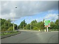 From  A68  roundabout  onto  A6091  for  Melrose