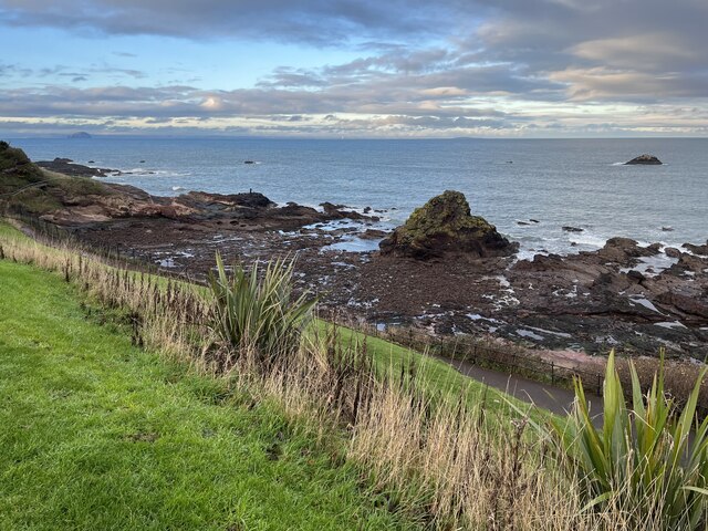The Doo Rock at Dunbar on New Years Day